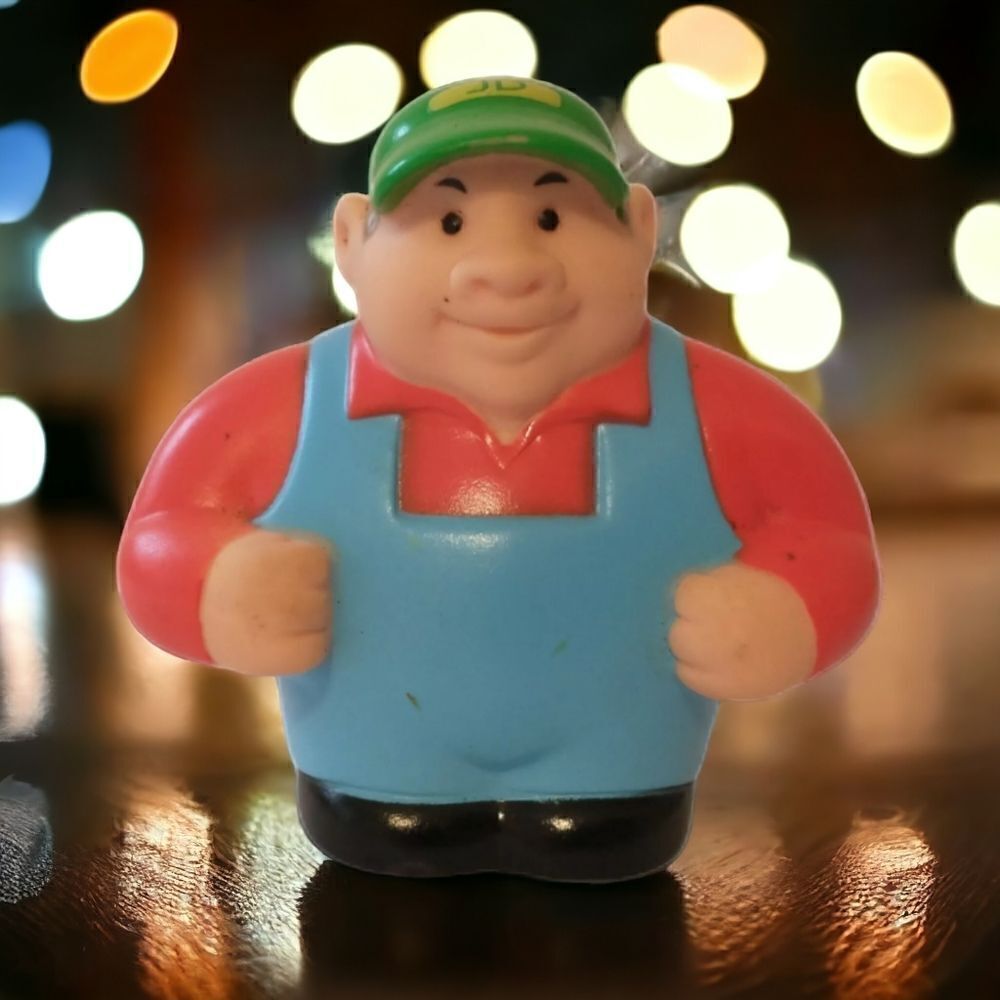 John Deere Ertl Farmer Figure Tomy Sound Hayride Tractor Replacement Part Piece.